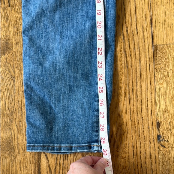 J Crew Sz32T Vintage Slim Straight Blue Women's Jeans - Picture 5 of 5